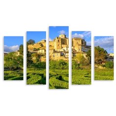 Модульная картина на холсте "Замок" 170x108 см Modulka.Ru