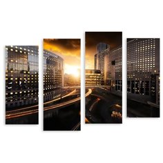 Модульная картина на холсте "Современная Франция" 170x120 см Modulka.Ru