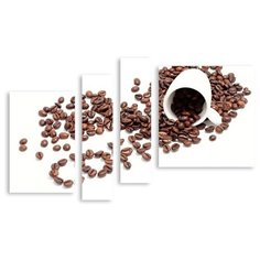 Модульная картина на холсте "Чашка кофе" 150x96 см Modulka.Ru