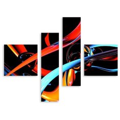 Модульная картина на холсте "Яркость" 120x98 см Modulka.Ru