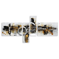Модульная картина на холсте "Яркая абстракция" 120x60 см Modulka.Ru