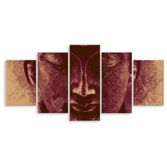 Модульная картина на холсте "Будда" 120x60 см Modulka.Ru