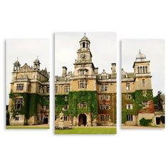 Модульная картина на холсте "Дом в Англии" 120x83 см Modulka.Ru