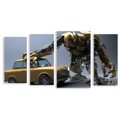 Модульная картина на холсте "Трансформер" 150x82 см Modulka.Ru