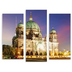 Модульная картина на холсте "Берлин" 170x139 см Modulka.Ru