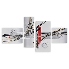 Модульная картина на холсте "Птичий полёт" 90x54 см Modulka.Ru