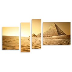 Модульная картина на холсте "Пустыня" 170x89 см Modulka.Ru