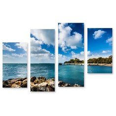 Модульная картина на холсте "Море" 170x117 см Modulka.Ru