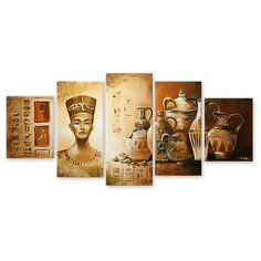 Модульная картина на холсте "В гробнице" 90x43 см Modulka.Ru