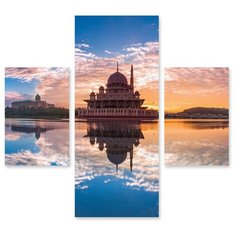 Модульная картина на холсте "Путраджая. Малайзия" 120x114 см Modulka.Ru