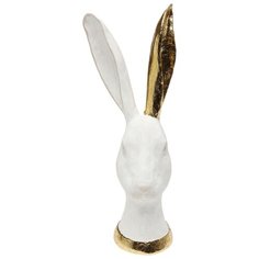 KARE Design Статуэтка Bunny, коллекция "Банни" 12*30*11, Полирезин, Белый, Золотой