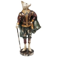 KARE Design Статуэтка Musketeer Fox, коллекция "Мушкетер лис" 19*40*14, Полирезин, Мультиколор