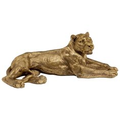 KARE Design Статуэтка Lion, коллекция "Лев" 113*40*58, Полирезин, Золотой