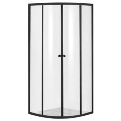 Orange E01-090TB/G Душевой уголок без поддона 90х90х190. черный