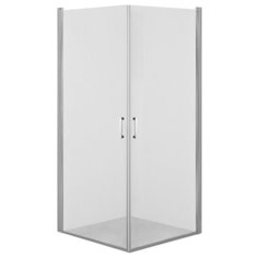 Orange E04-090tcr душевой уголок из распашных универсальных дверей, хром