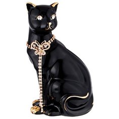 Статуэтка кошка с цепочкой Lefard 13*11 см, h = 25 см (276-175)