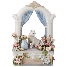 Статуэтка кошка на окне Lefard 12*6.5*14.5 см (461-270)