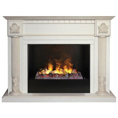 Электрокамин RealFlame Imperia 26/33 WT с Cassette 630 3D + вставка