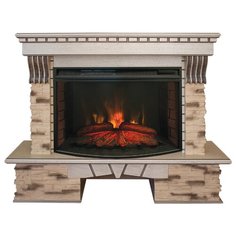 Электрокамин RealFlame Sorento 33 WT с Firespace 33