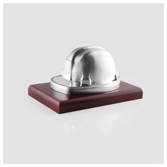 Статуэтка "Cтроительная каска матовая" Exetera Argenti ST9010SP/BM Коричневая