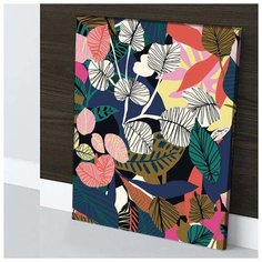 Картина Осеннее Настроение 50х70 см. натуральный холст RED Panda