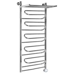 Полотенцесушитель Электрич. Ника CURVE ЛZ ВП 120/60 хром правый тэн Nika