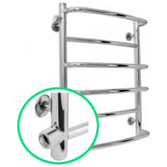 Полотенцесушитель Laris Евромикс П6 450/600 хром бок. подкл. 50 см