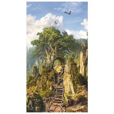 Супермоющиеся антивандальные фотообои Антимаркер, Вековой дуб, 1-A-1021, 150х270 см