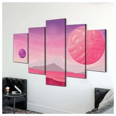 Картина Вселенная Bubble Gum(Размер-M)синтетический холст RED Panda