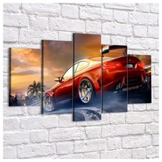 Картина Street King(Размер-S)синтетический холст RED Panda