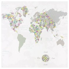 Обои Caselio Pretty Lili 69185070 , винил на флизелине, 10,05 х 0,53 м