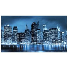 Супермоющиеся антивандальные фотообои Антимаркер, Город в Ночи, 2-А-280, 270х150 см