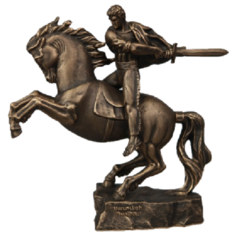 Интерьерная статуэтка Давид Сасунский на коне (малая) ПС, АНТИК Vernissage of History