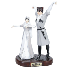 Интерьерная статуэтка Композиция лезгинка (в белом) Vernissage of History