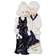 Статуэтка молодожены высота 21,5 см серия blau weiss Lefard (101-1142)