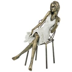 Статуэтка леди 21х13,5х28 см серия фьюжн Lefard (154-551)