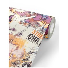 Обои Euro Decor 7096-00 Street ART / виниловые на флизелиновой основе / 1,06х10м