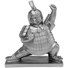 KARE Design Статуэтка Kung Fu Boy, коллекция "Кунг-фу" 22*24*11, Полирезин, Серый