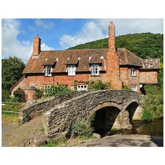 Фотообои/C коллекция Фотообои/C коллекцияАнглийская деревня 300х238 см Divino