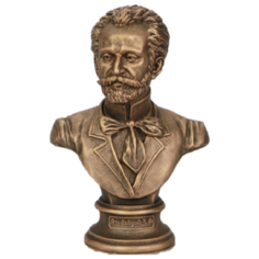 Интерьерная статуэтка Бюст Туманян О.Т. (малый) ПС , антик Vernissage of History