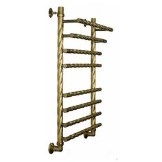 Бронзовый водяной полотенцесушитель Двин F braid 80/50