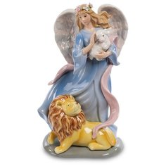 CMS-24/ 6 Муз. статуэтка Ангел и лев (Pavone)