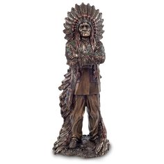 WS-443 Статуэтка Индейский вождь Veronese