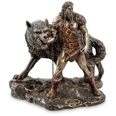 WS-921 Статуэтка Тюр - бог воинской храбрости и Враг богов - Фенрир Veronese