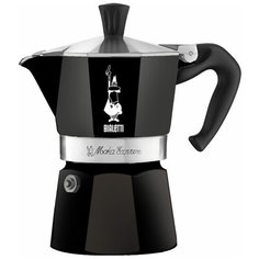 Гейзерная кофеварка Bialetti Moka Express Nera на 3 порции (4952)