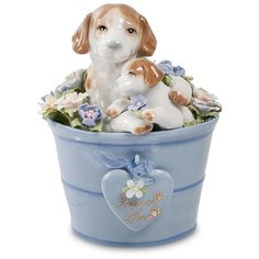 CMS-15/42 Муз. фигурка Пара собак Любовь (Pavone)