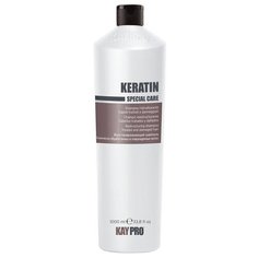 KayPro шампунь Keratin Восстанавливающий для химически обработанных и поврежденных волос, 1 л