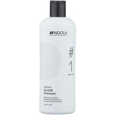 Indola оттеночный шампунь Innova Silver #1 Wash Нейтрализующий, 300 мл