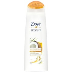 Dove шампунь Nourishing Secrets Восстановление с куркумой и кокосовым маслом, 250 мл