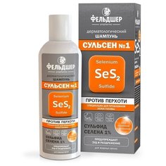 Фельдшер шампунь Сульсен №1 против перхоти для жирных волос, 180 мл